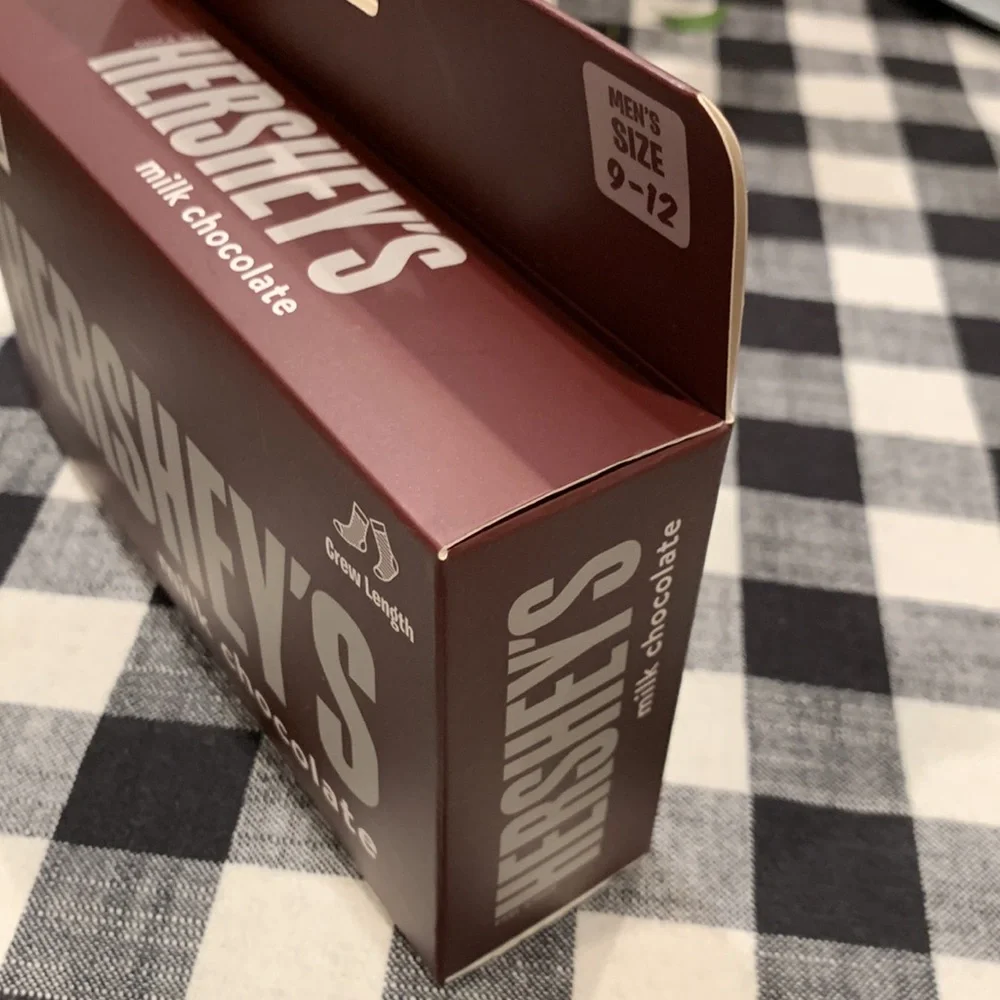 Hershey’s Milk Chocolate Swag Crew Length Socks